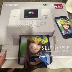 Canon SELPHY CP1500 White Photo Printer